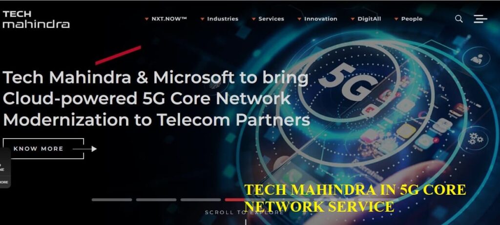 Tech Mahindra, IT Company, 5G Sector